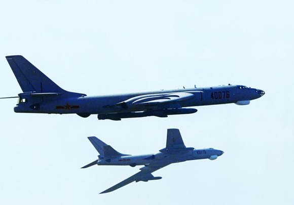 Máy bay ném bom H-6 Trung Quốc (ảnh minh họa)